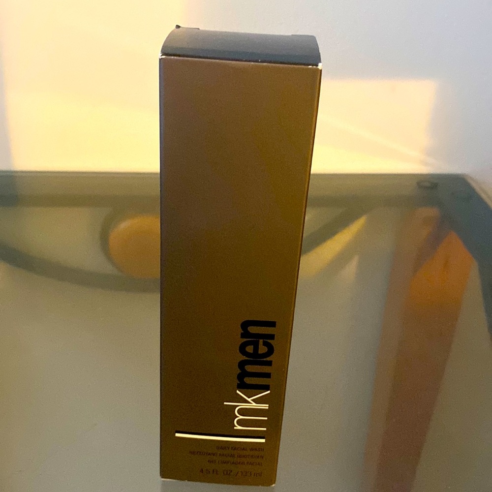 Mary Kay men’s facial wash.